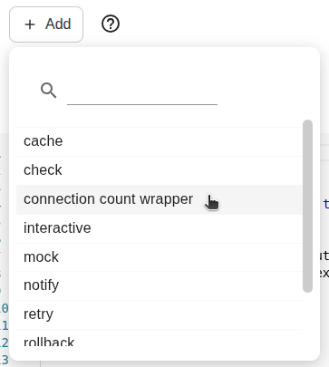 add connection count wrapper